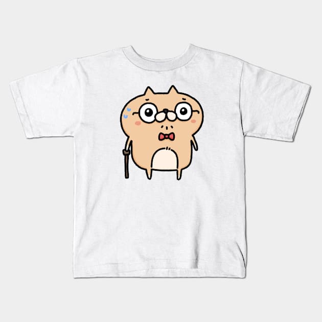 Muffin Cat Kids T-Shirt by KennysGifs